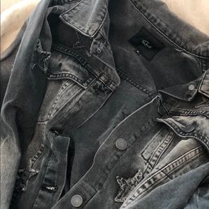 Rails Jackets & Coats - Knox Star Denim Jacket Black Rails Jackets & Coats - Knox Star Denim Jacket Black